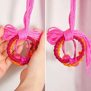 Basumee Unicorn Hair Bow Holder for Kids Room Decor