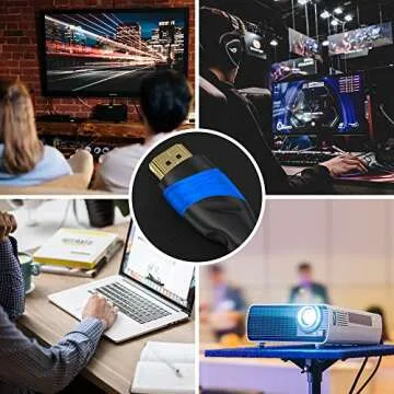 CableDirect HDMI Cable Supports 8K & 4K - 6ft & More