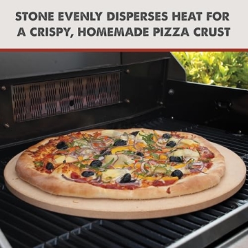 Pizzacraft 16.5" ThermaBond™ Baking Stone for Oven Grill