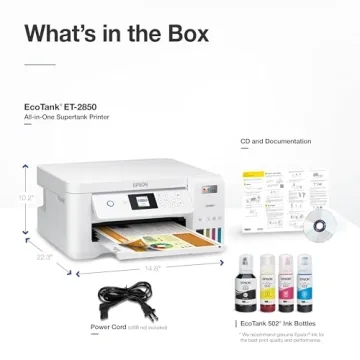 Epson EcoTank ET-2850 Wireless Cartridge-Free Printer