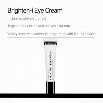 The INKEY List Brighten-I Eye Cream, Under-Eye Cream Helps Reduce Appearance of Dark Circles and Boo...