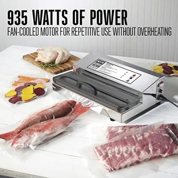 Weston Pro 1400 Vacuum Sealer for Food Preservation and Sous Vide