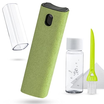 Screen Cleaner Touchscreen Mist Spray, walrfid Cleaning Kit for Your Devices - Green