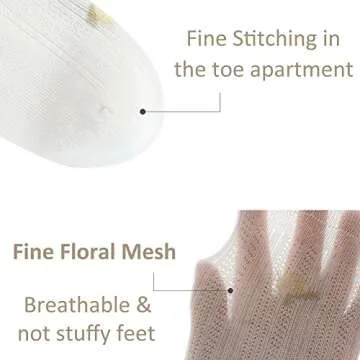 WATOCHE Toddler Girl Ruffle Summer Socks for Babies