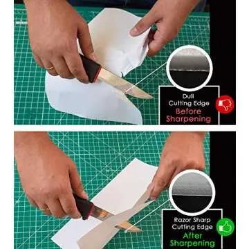 BeaverCraft LS4P1 Leather Strop Kit for Knife Sharpening