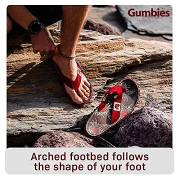 Gumbies Islander Flip-Flops - Grey Turtle (Women's 9/Men's 8 | EU 41)