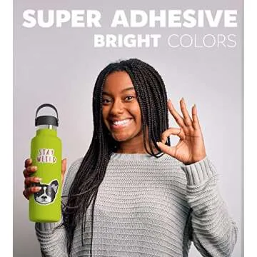 Premium Vinyl Sticker Paper for Inkjet and Laser Printing