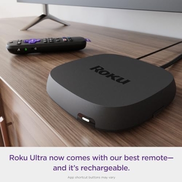 Roku Ultra 4K HDR Streaming Device with Voice Remote Pro