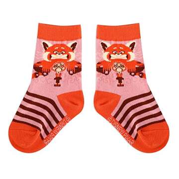 Disney Pixar Turning Red Sock Set for Kids