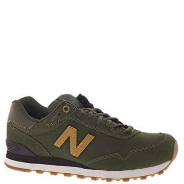 New Balance Men's 515 V1 Sneaker, Olive/Gum, 18