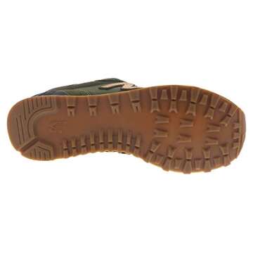 New Balance Men's 515 V1 Sneaker, Olive/Gum, 18