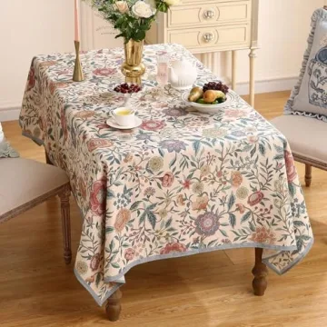 Bilin Gaier Floral Tablecloth for Elegant Dining