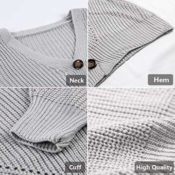 Byinns Bat Sleeve Oversized Furry Cardigan with Pockets