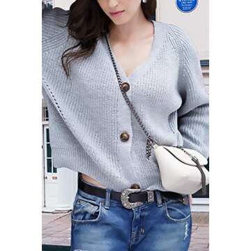 Byinns Bat Sleeve Oversized Furry Cardigan with Pockets