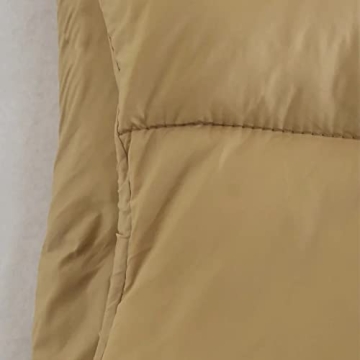 KEOMUD Women's Winter Crop Vest Lightweight Padded Gilet