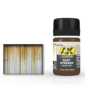 AK Interactive Ak00013 - Rust Streaks Effects Model Making Wash