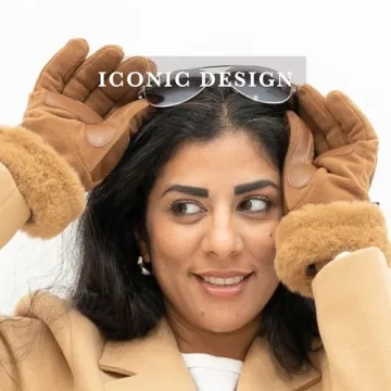 isotoner Women's Mya Microsuede Gloves - Touchscreen & Water Repellent