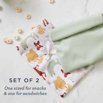 Esembly Snack + Sammy Pouches | Sustainable Snack Bags