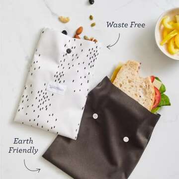 Esembly Snack + Sammy Pouches | Sustainable Snack Bags