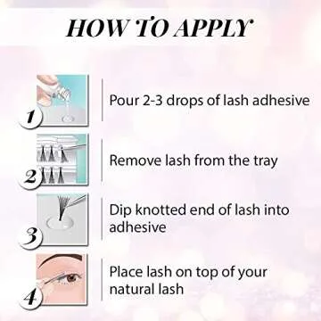 Ardell LashTite Lash Adhesive, Clear, Waterproof Lash Glue Long-Lasting, Strong Hold Eyelash Glue for Individual Lashes, 0.75 fl oz