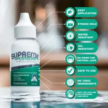 GHOSTBOND Supreme Invisible Bonding Glue for Wigs