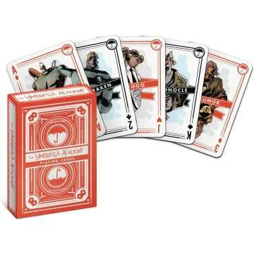 Dark Horse Deluxe The Umbrella Academy Playing Cards - Multicolor Fun