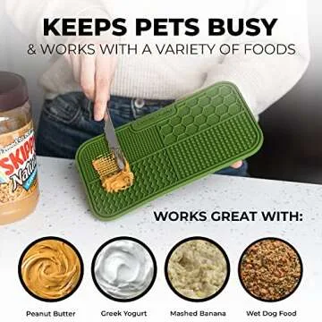 Pup Culture Dog Licking Mat - Engaging Feeding Pad