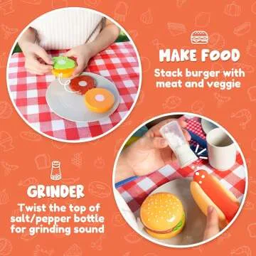 34 PCS JOYIN Cooking Toy Set for Kids Play