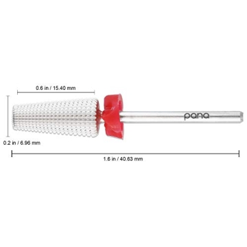 PANA 5 in 1 Carbide Nail Bit for Quick Nail Care