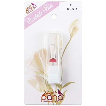 PANA 5 in 1 Carbide Nail Bit for Quick Nail Care