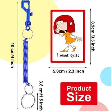 27 Autism Communication Cards Visual Aid Nonverbal Communication Board Speech Delay Feelings Emotion...