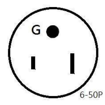 Parkworld Welder Extension Cord 50ft 8AWG NEMA 6-50 Heavy Duty