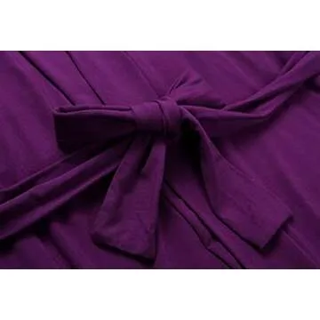 Plus Size Women's Lightweight Kimono Robe for Comfort