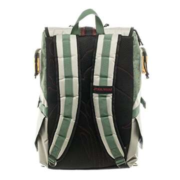 Star Wars Boba Fett Laptop Backpack for Fans and Travelers