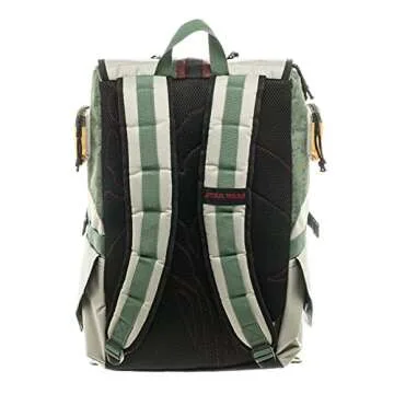 Star Wars Boba Fett Laptop Backpack for Fans and Travelers