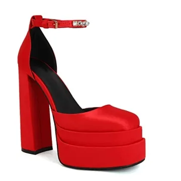 Stylish THESHY Chunky Heels for Women - Comfort Meets Fashion