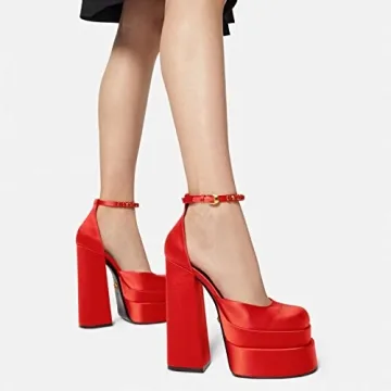 Stylish THESHY Chunky Heels for Women - Comfort Meets Fashion