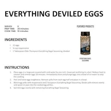 Olde Thompson Everything Bagel Seasoning 7.5 Ounce