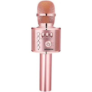 BONAOK Wireless Bluetooth Karaoke Microphone - The Ultimate Singing Experience!