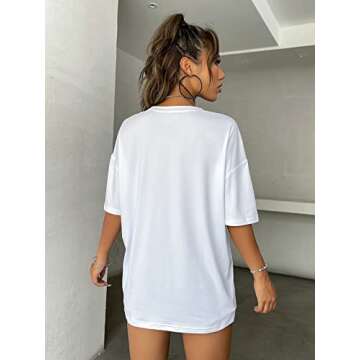 SOLY HUX Women's Graphic Tees Cute Print Short Sleeve Tee Preppy Clothes Casual Vintage Summer Overs...