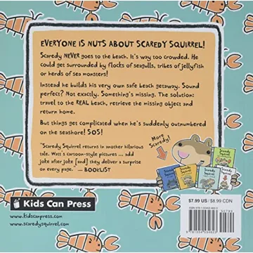 Scaredy Squirrel at the Beach - Fun Kids' Book