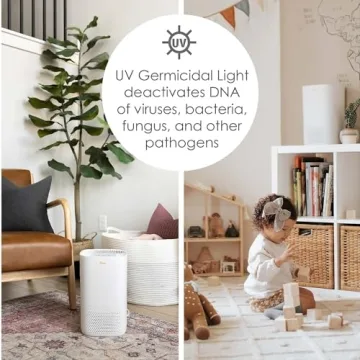 Crane Air Purifier with True HEPA Filter