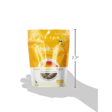 Fruitables Skinny Mini Low Calorie Dog Treats for Training