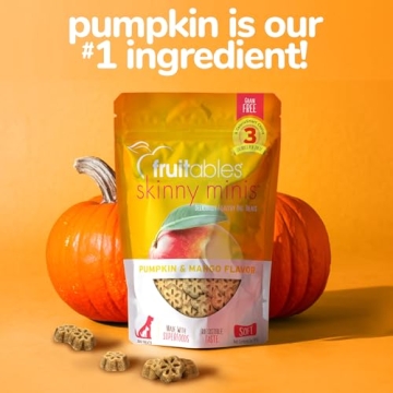 Fruitables Skinny Mini Low Calorie Dog Treats for Training