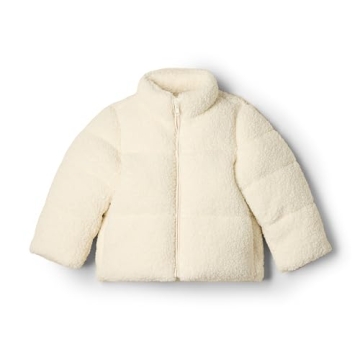 Stylish Teddy Puffer Jacket for Toddlers