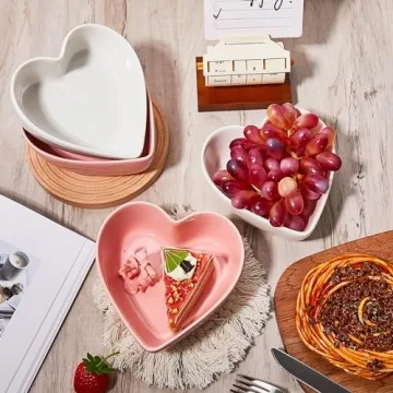 Skylety Heart Shaped Bowls for Valentine's Day Gifts