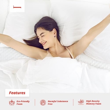 PrimaSleep Gel Memory Foam Mattress for Ultimate Comfort