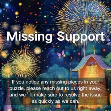 Naturelish Wonderful Mushroom House Night Jigsaw Puzzles for Adults 1000 Pieces, Brain Challenging Shaped Puzzle for Game Night, Family, Friends, Puzzle Size is 26.6 x 19.2