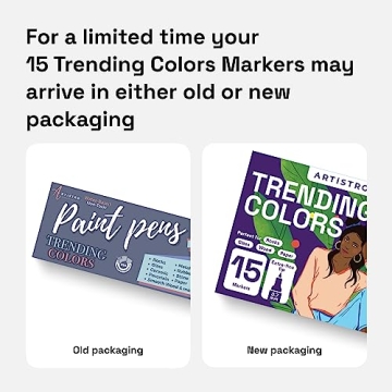 ARTISTRO 15 Acrylic Paint Pens for Creative Artists