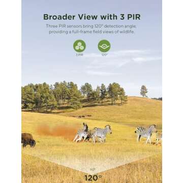 CEYOMUR 40MP Trail Camera 4K WiFi Night Vision